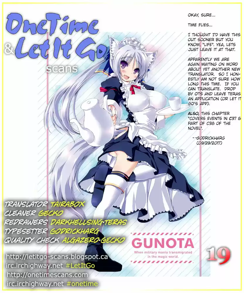 Gun-Ota ga Mahou Sekai ni Tensei shitara, Gendai Heiki de Guntai Harem wo Tsukucchaimashita!? Ch.19