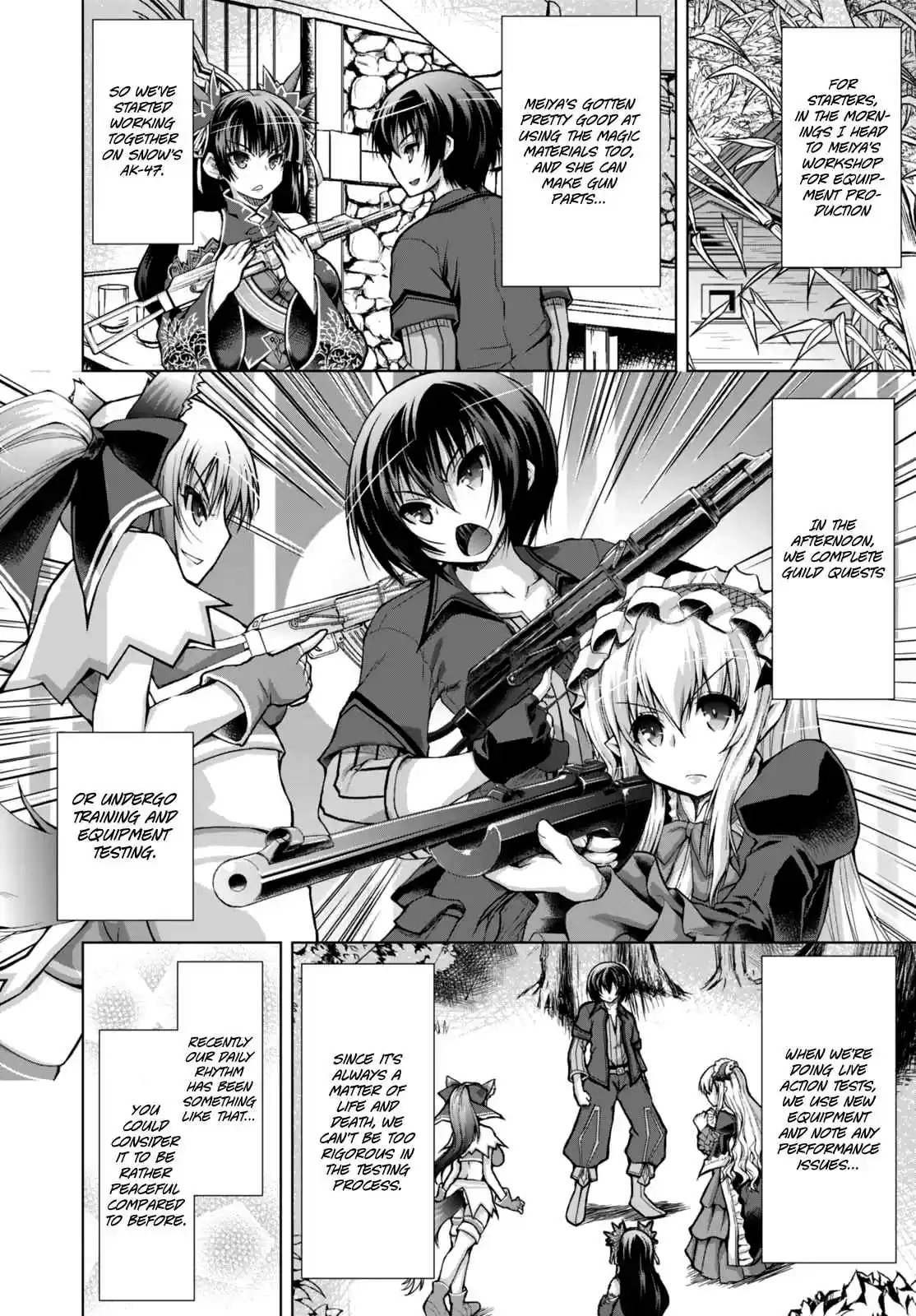 Gun Ota ga Mahou Sekai ni Tensei shitara, Gendai Heiki de Guntai Harem wo Tsukucchaimashita!? Vol. 5 Ch. 27