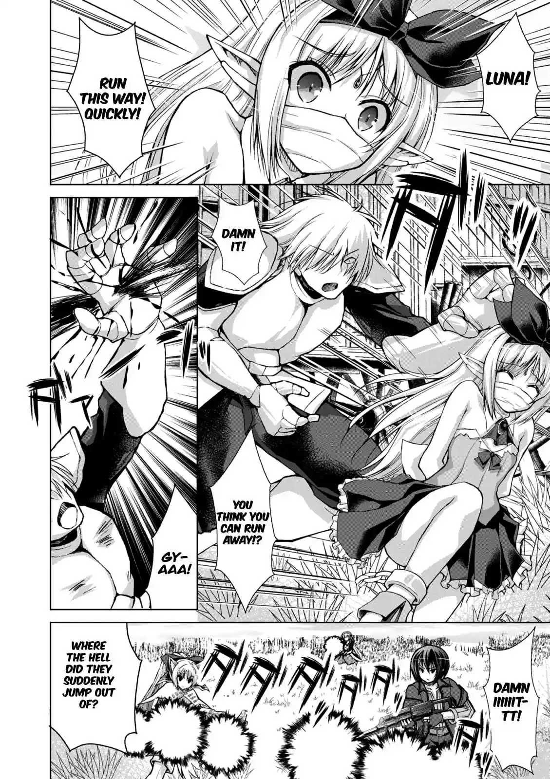 Gun Ota ga Mahou Sekai ni Tensei shitara, Gendai Heiki de Guntai Harem wo Tsukucchaimashita!? Vol. 6 Ch. 33