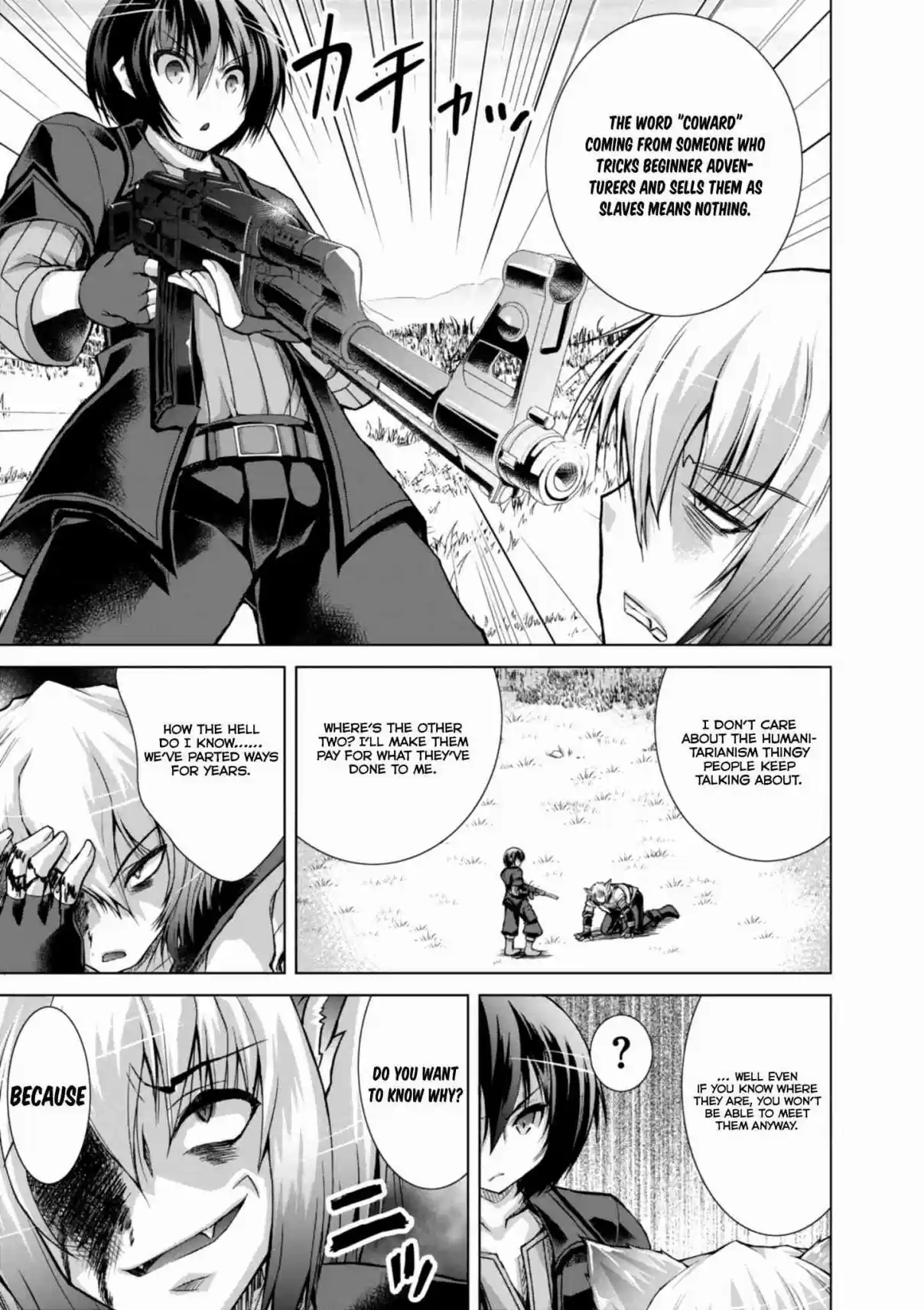 Gun Ota ga Mahou Sekai ni Tensei shitara, Gendai Heiki de Guntai Harem wo Tsukucchaimashita!? Vol. 7 Ch. 35