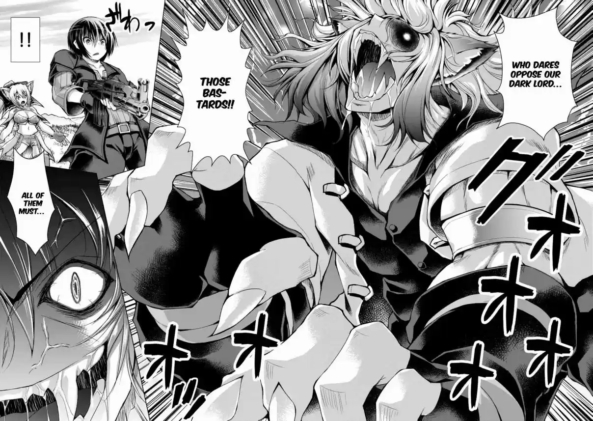 Gun Ota ga Mahou Sekai ni Tensei shitara, Gendai Heiki de Guntai Harem wo Tsukucchaimashita!? Vol. 7 Ch. 35