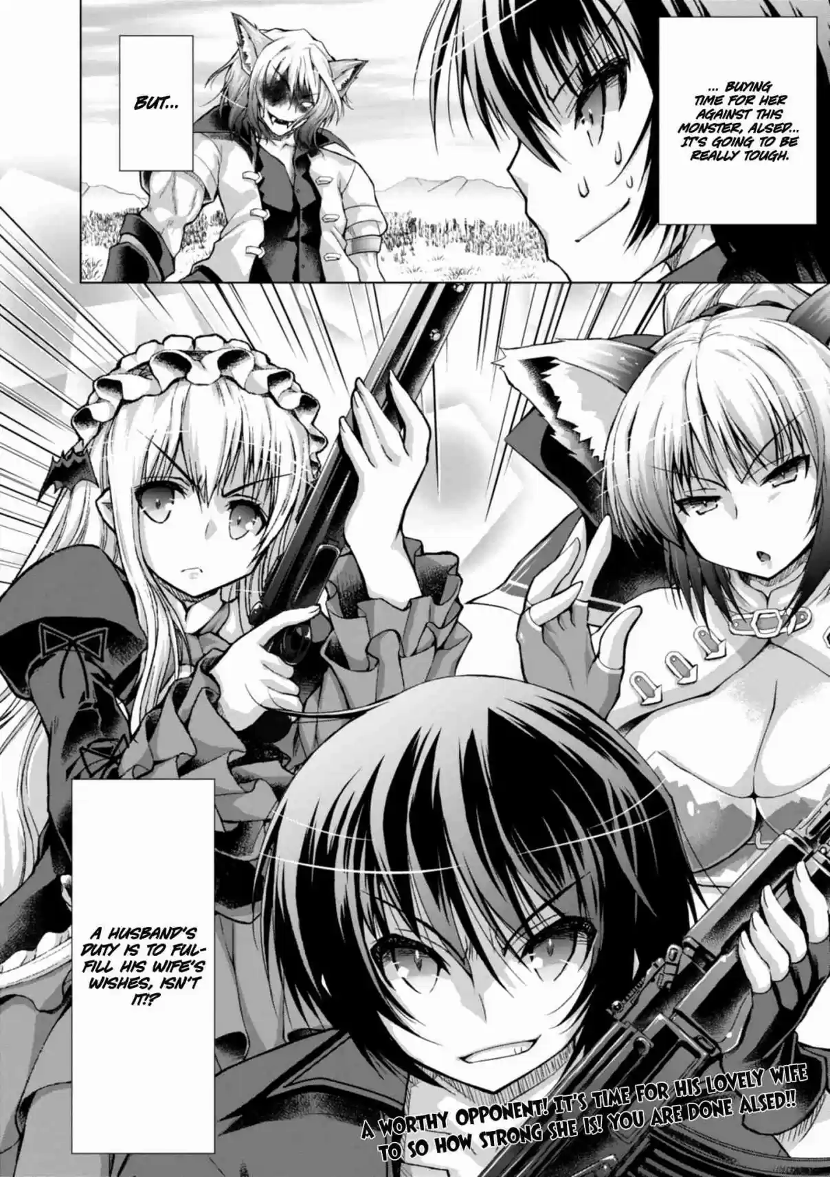 Gun Ota ga Mahou Sekai ni Tensei shitara, Gendai Heiki de Guntai Harem wo Tsukucchaimashita!? Vol. 7 Ch. 35