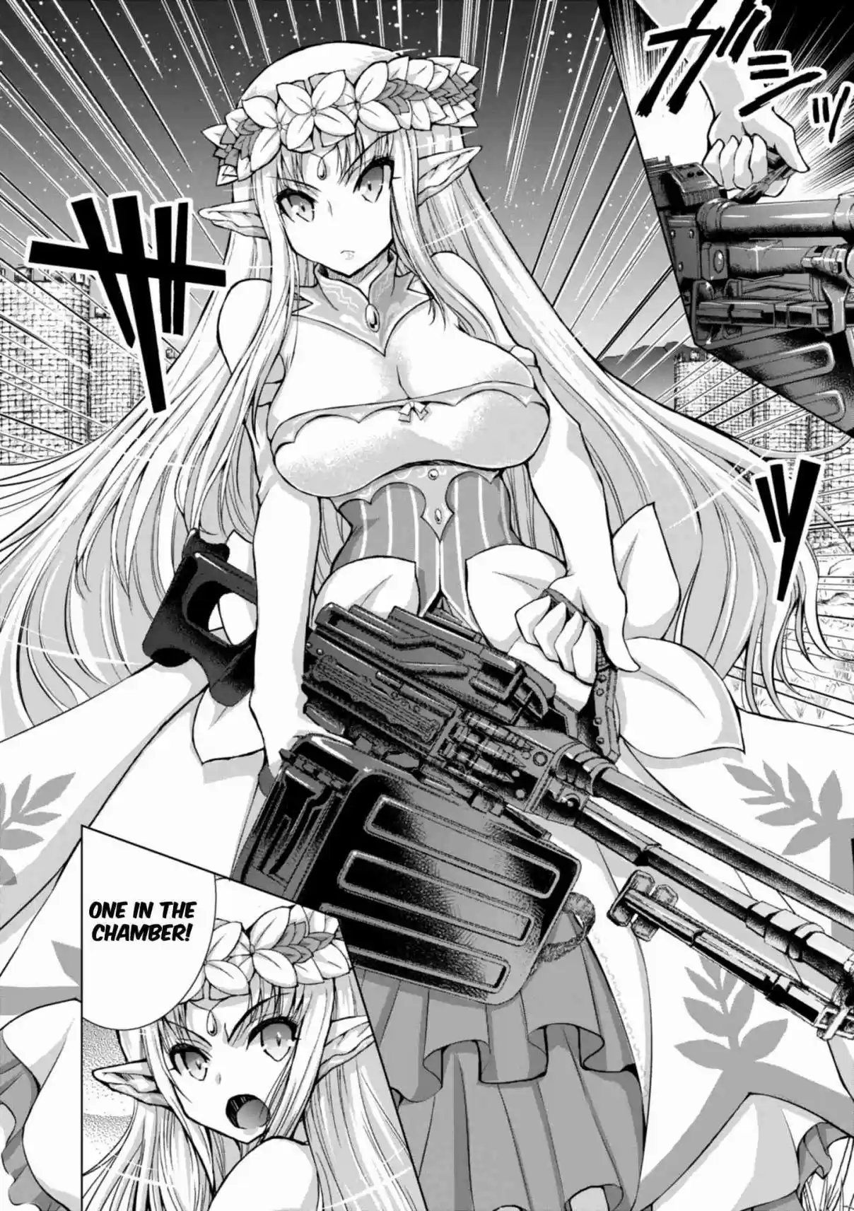 Gun Ota ga Mahou Sekai ni Tensei shitara, Gendai Heiki de Guntai Harem wo Tsukucchaimashita!? Vol. 7 Ch. 37