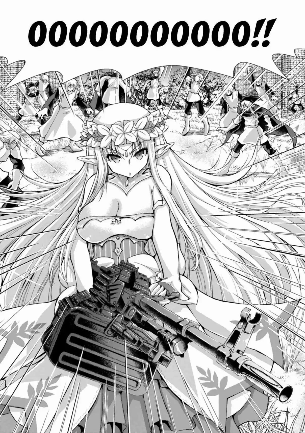 Gun Ota ga Mahou Sekai ni Tensei shitara, Gendai Heiki de Guntai Harem wo Tsukucchaimashita!? Vol. 7 Ch. 37