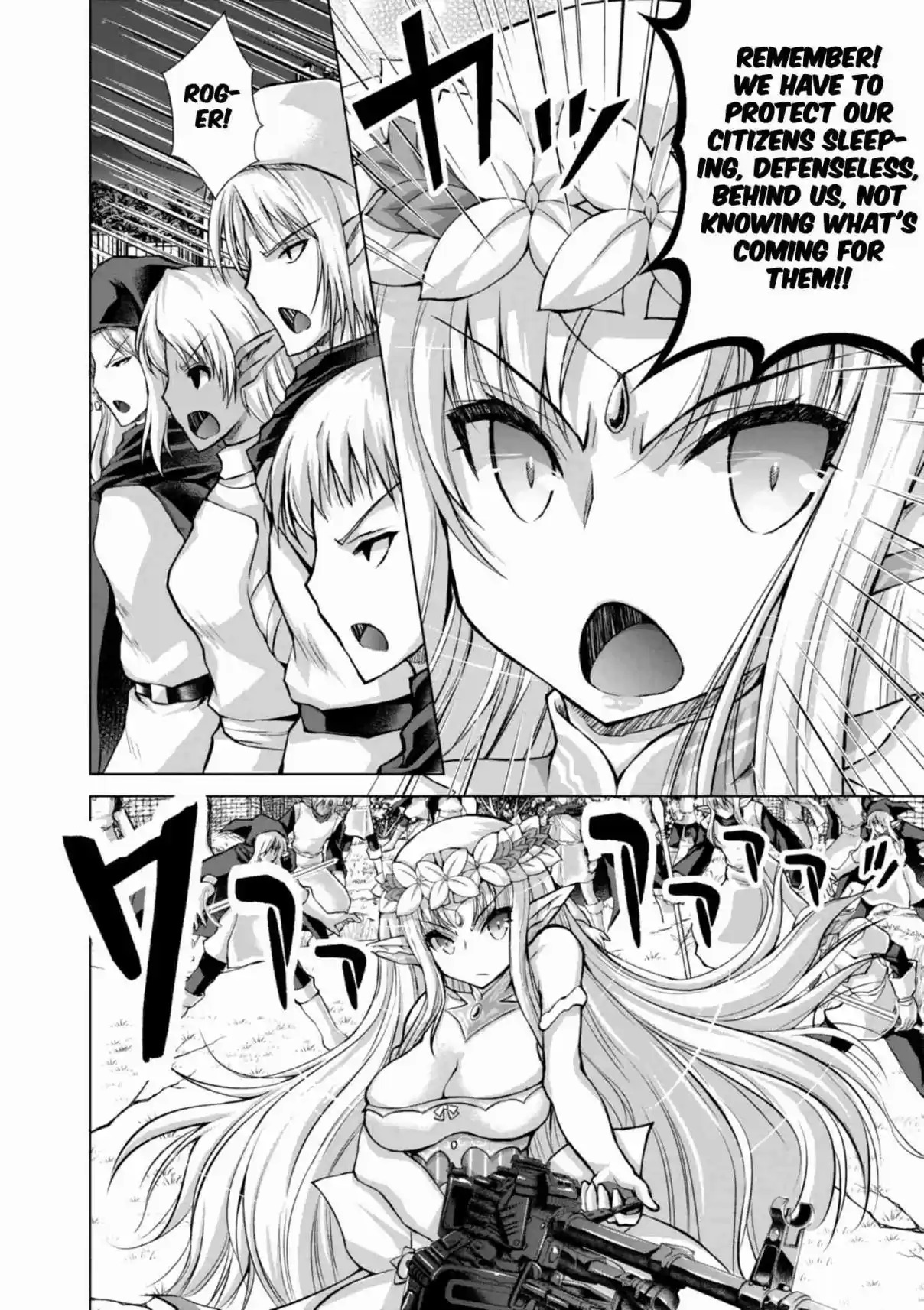 Gun Ota ga Mahou Sekai ni Tensei shitara, Gendai Heiki de Guntai Harem wo Tsukucchaimashita!? Vol. 7 Ch. 37