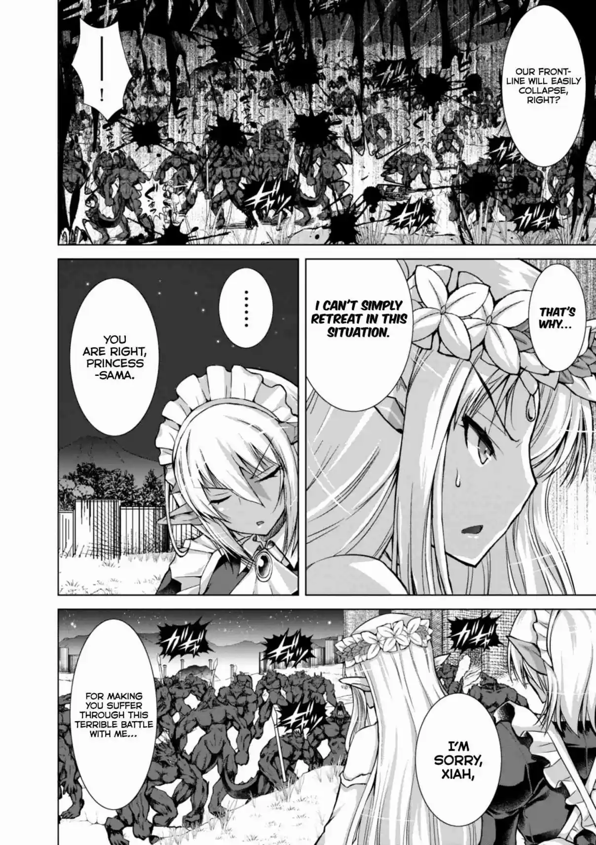 Gun Ota ga Mahou Sekai ni Tensei shitara, Gendai Heiki de Guntai Harem wo Tsukucchaimashita!? Vol. 7 Ch. 37