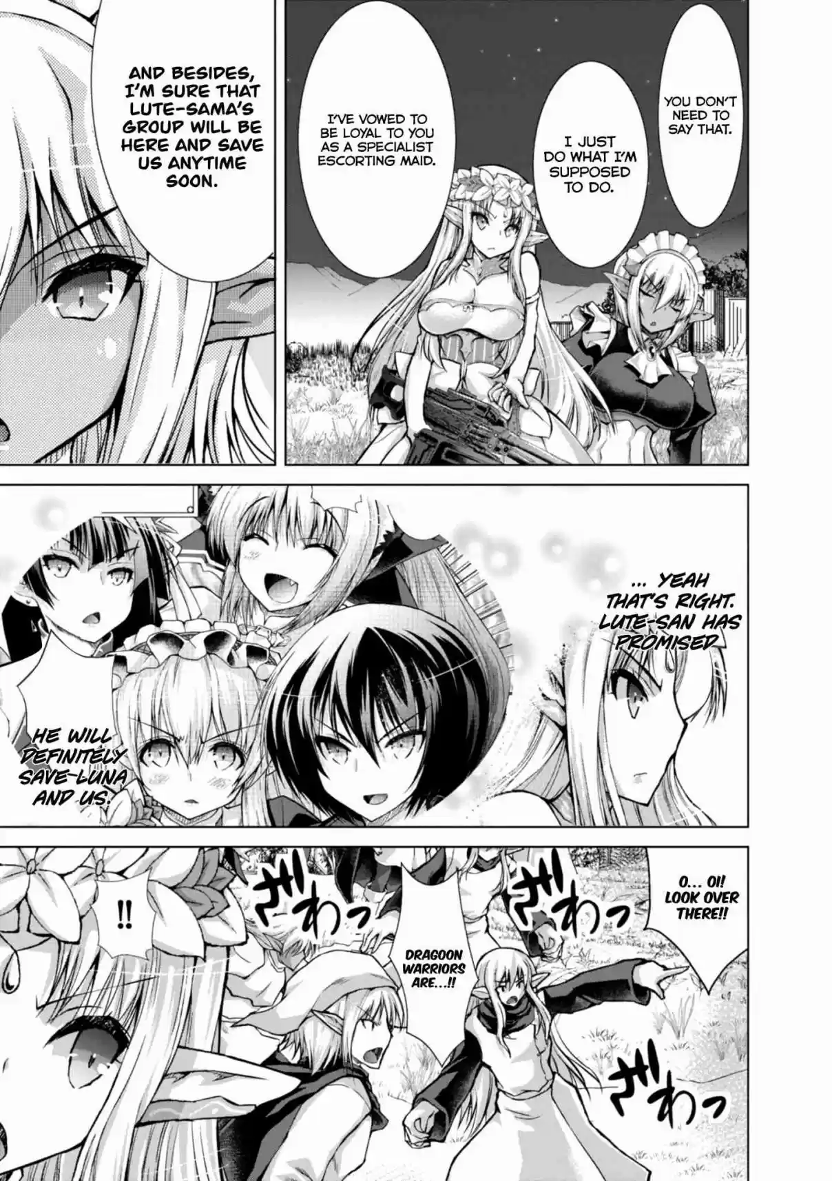 Gun Ota ga Mahou Sekai ni Tensei shitara, Gendai Heiki de Guntai Harem wo Tsukucchaimashita!? Vol. 7 Ch. 37