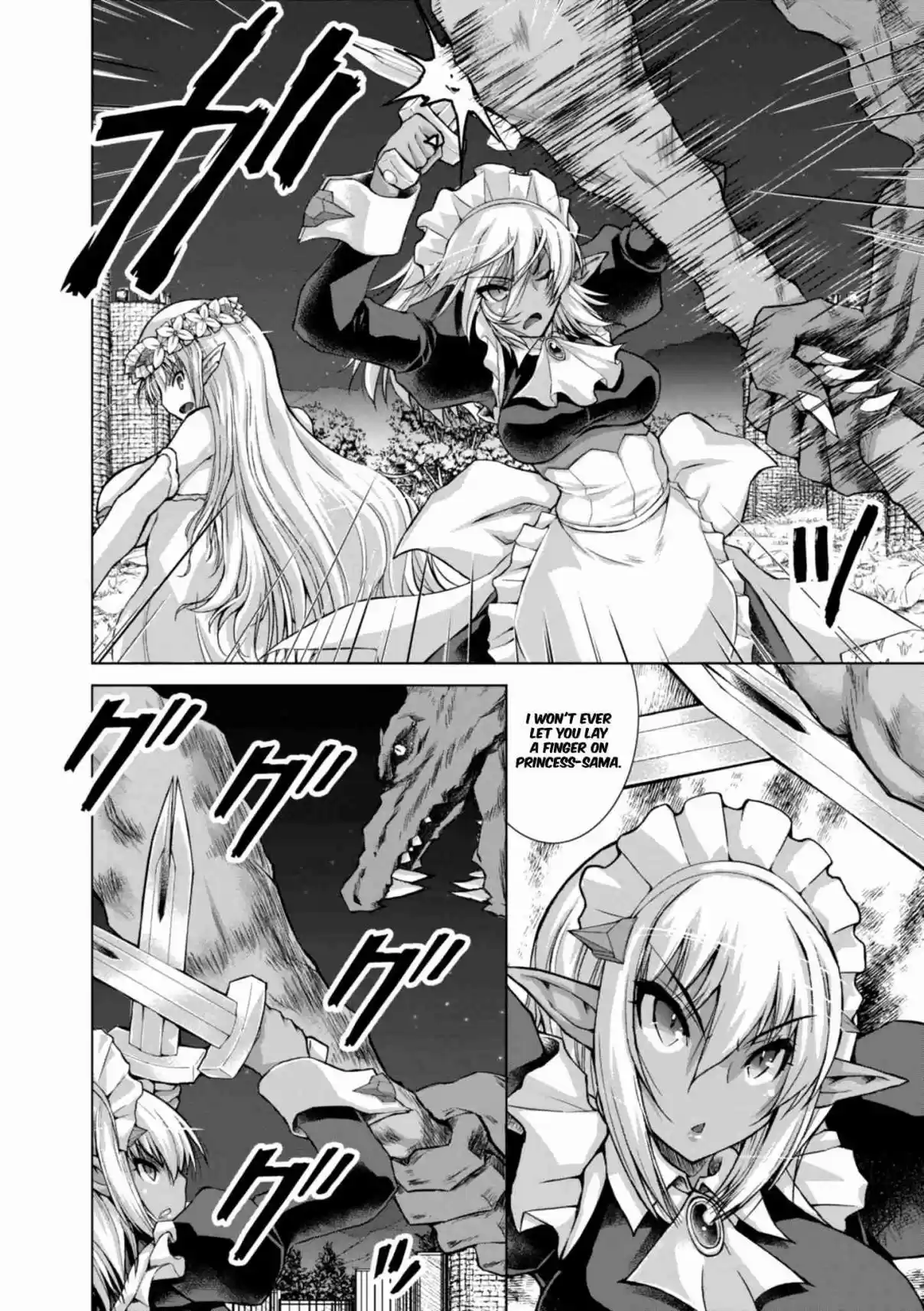 Gun Ota ga Mahou Sekai ni Tensei shitara, Gendai Heiki de Guntai Harem wo Tsukucchaimashita!? Vol. 7 Ch. 38