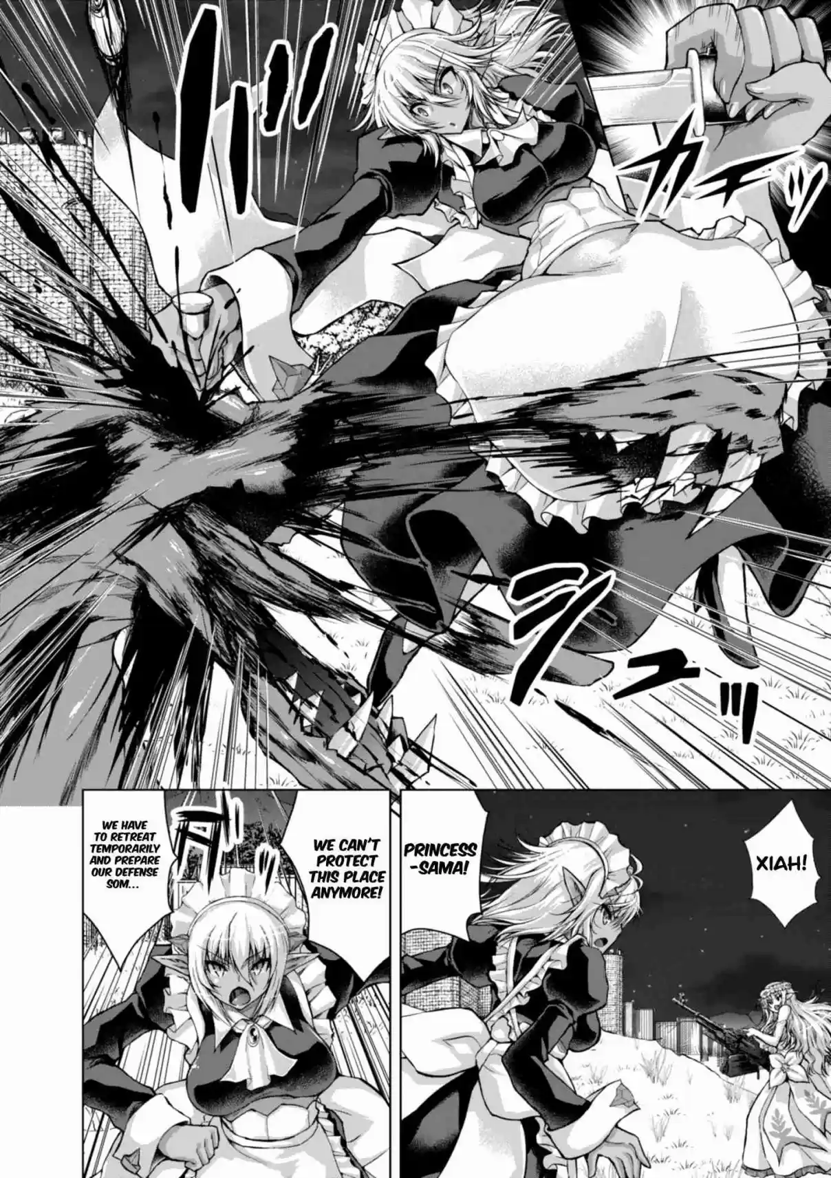 Gun Ota ga Mahou Sekai ni Tensei shitara, Gendai Heiki de Guntai Harem wo Tsukucchaimashita!? Vol. 7 Ch. 38