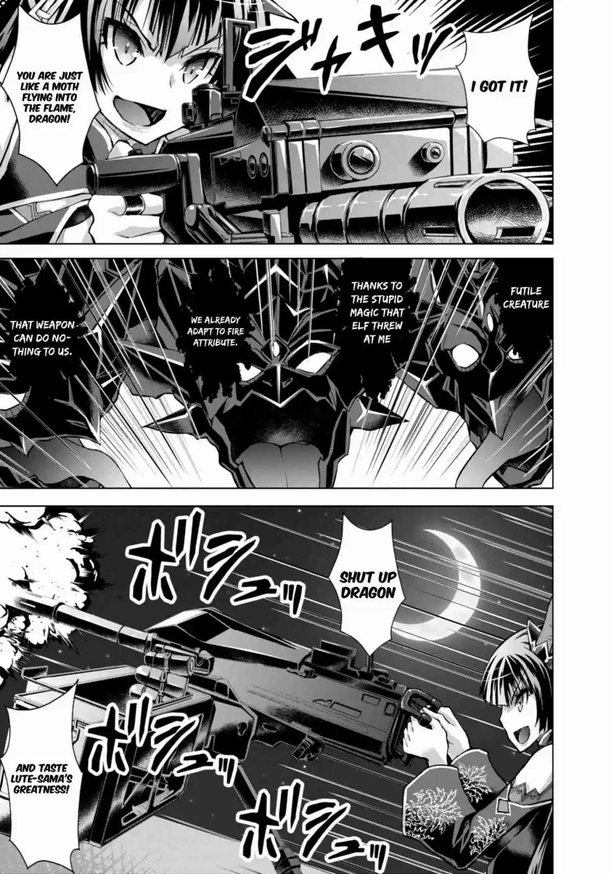 Gun Ota ga Mahou Sekai ni Tensei shitara, Gendai Heiki de Guntai Harem wo Tsukucchaimashita!? Vol. 8 Ch. 40