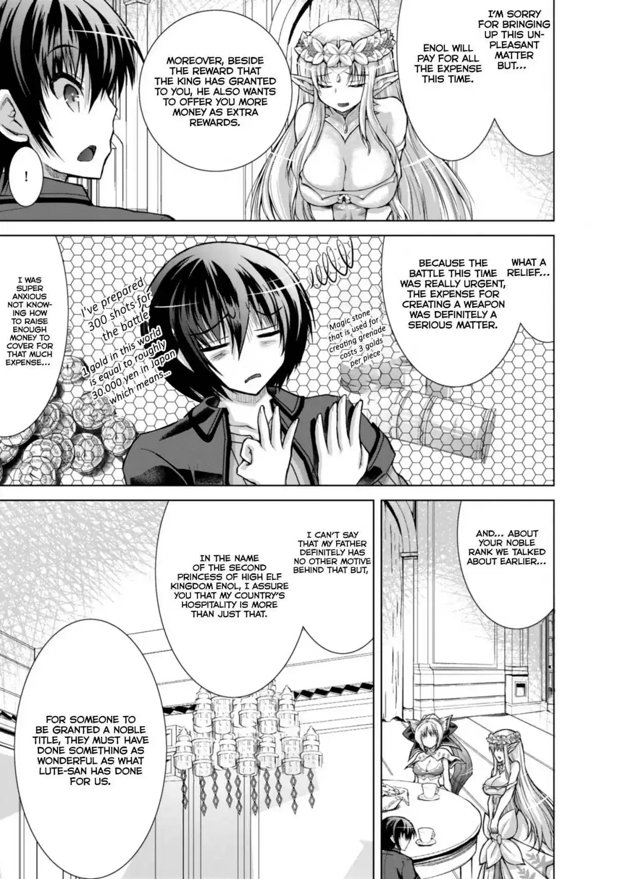 Gun Ota ga Mahou Sekai ni Tensei shitara, Gendai Heiki de Guntai Harem wo Tsukucchaimashita!? Vol. 8 Ch. 43