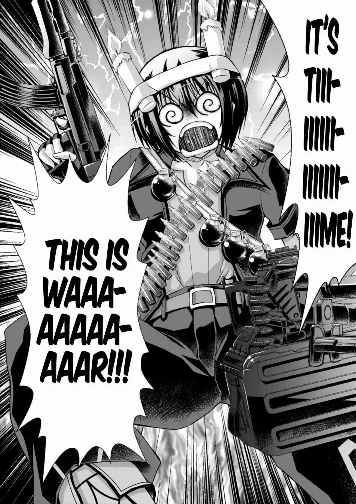 Gun Ota ga Mahou Sekai ni Tensei shitara, Gendai Heiki de Guntai Harem wo Tsukucchaimashita!? Vol. 9 Ch. 46