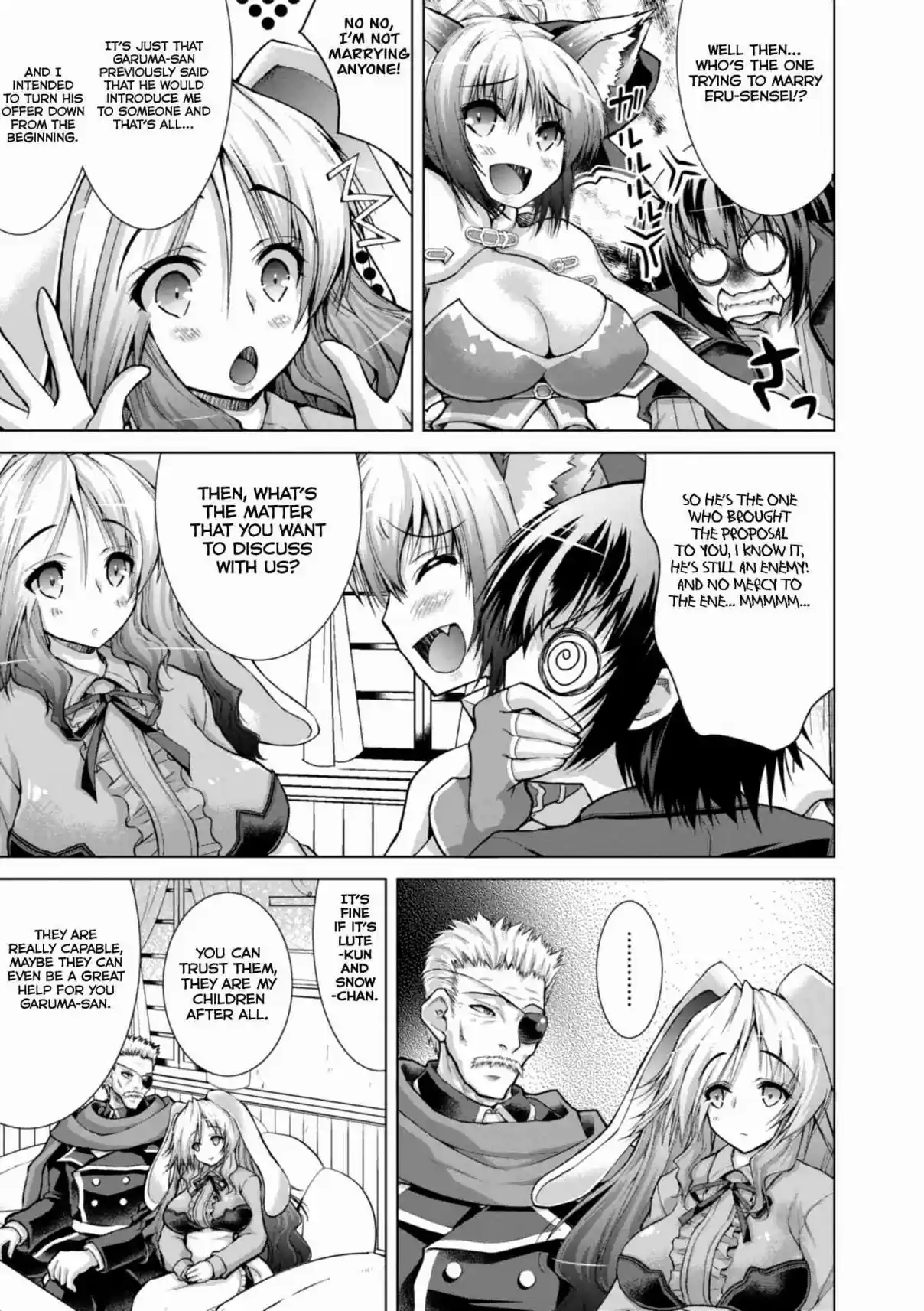 Gun Ota ga Mahou Sekai ni Tensei shitara, Gendai Heiki de Guntai Harem wo Tsukucchaimashita!? Vol. 9 Ch. 46
