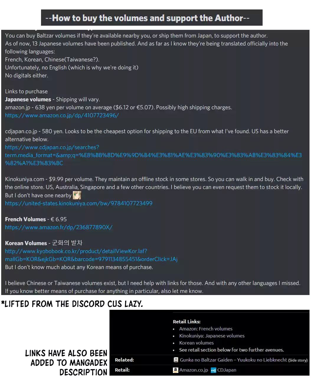 Gunka No Baltzar Chapter 68.5