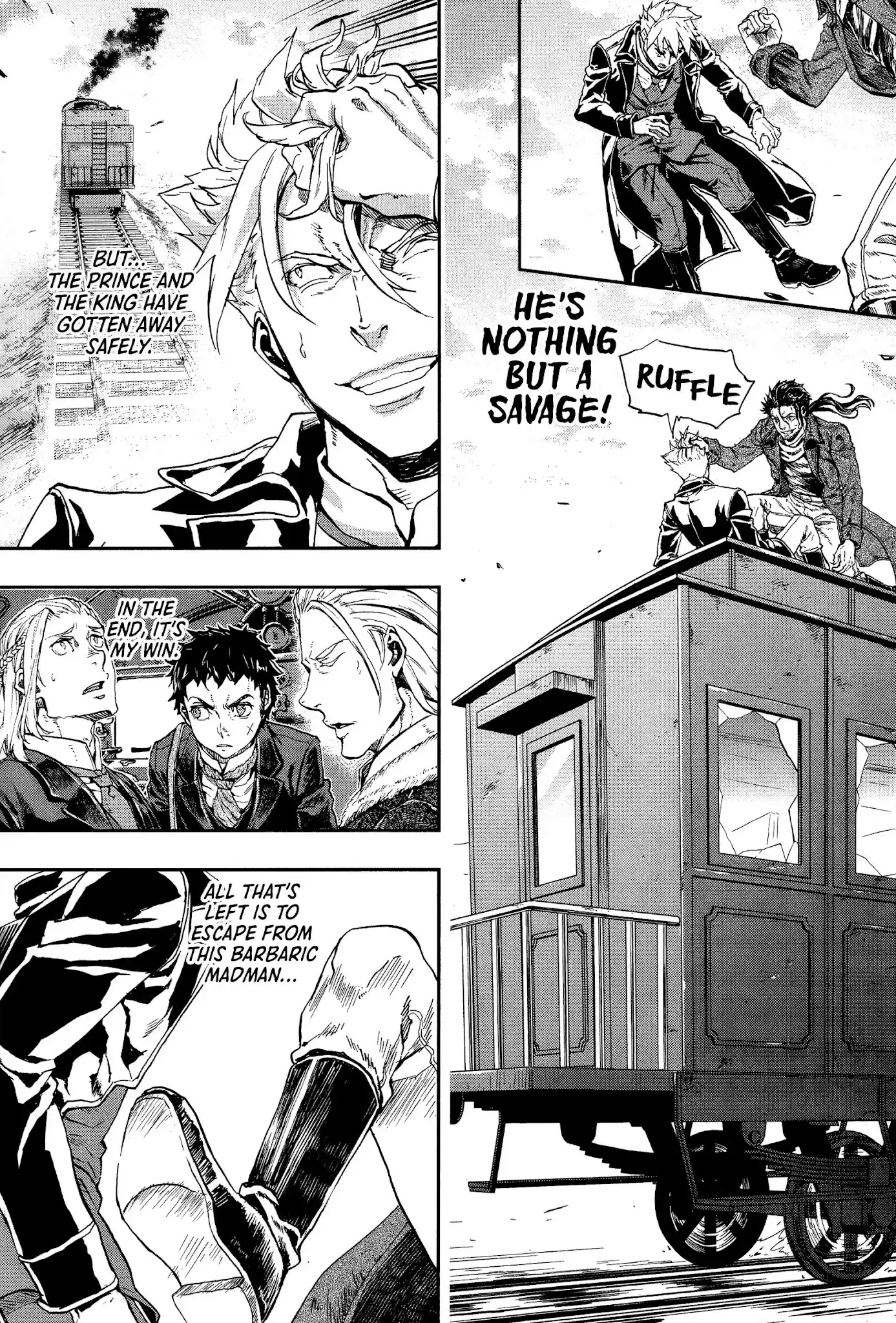 Gunka No Baltzar Chapter 70