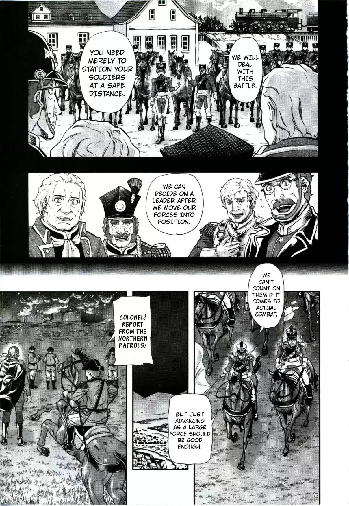Gunka no Baltzar Vol. 10 Ch. 55 Friends on Horseback
