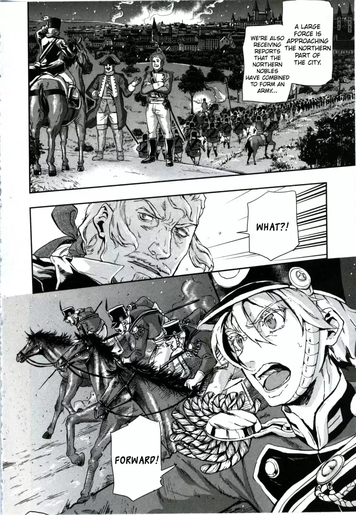 Gunka no Baltzar Vol. 10 Ch. 55 Friends on Horseback