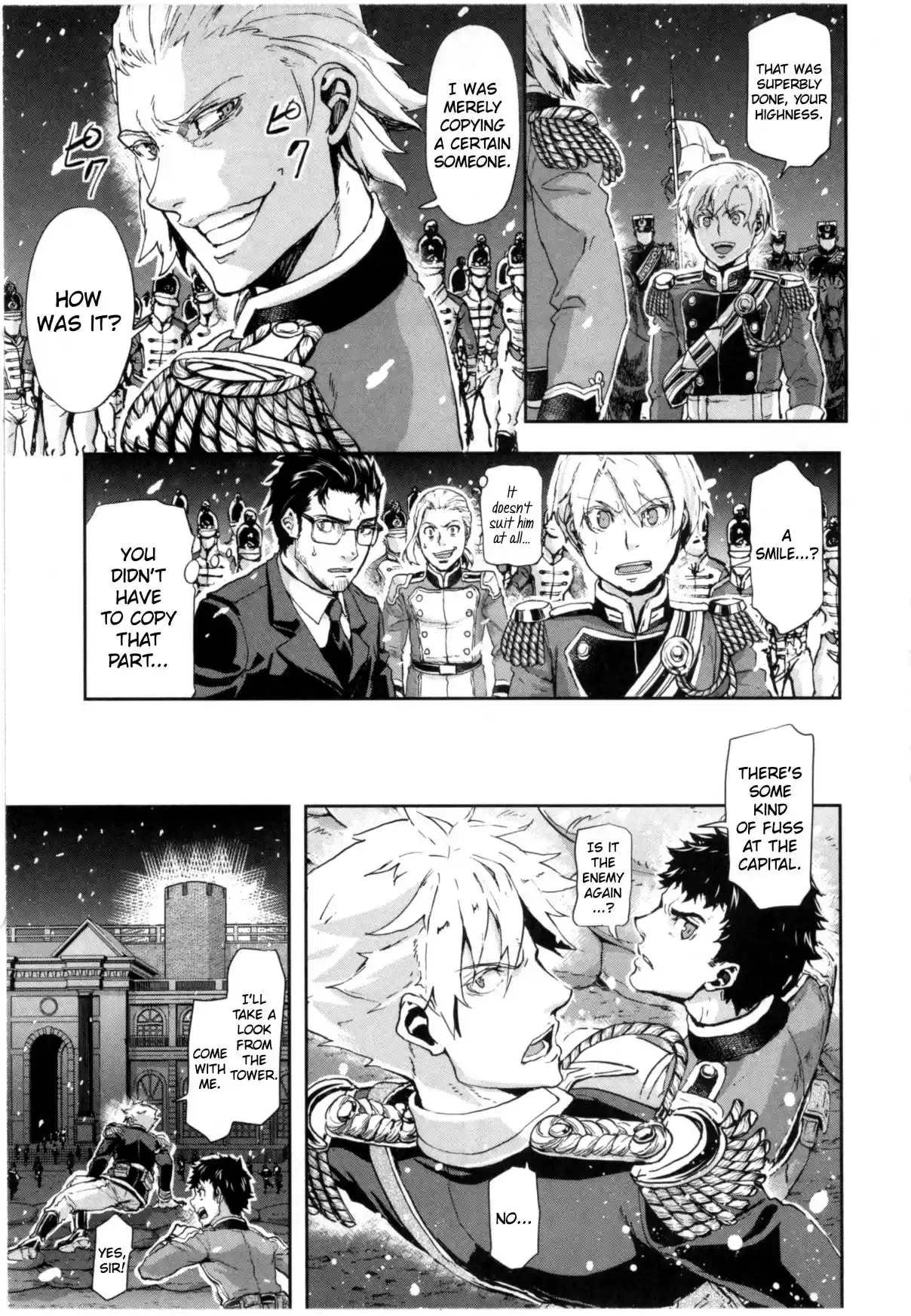 Gunka no Baltzar Vol. 10 Ch. 58 High Level Politics