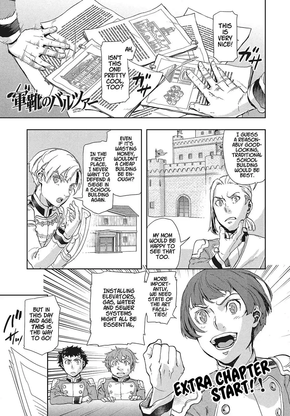 Gunka no Baltzar Vol. 11 Ch. 62.5 The Road to Rebuilding