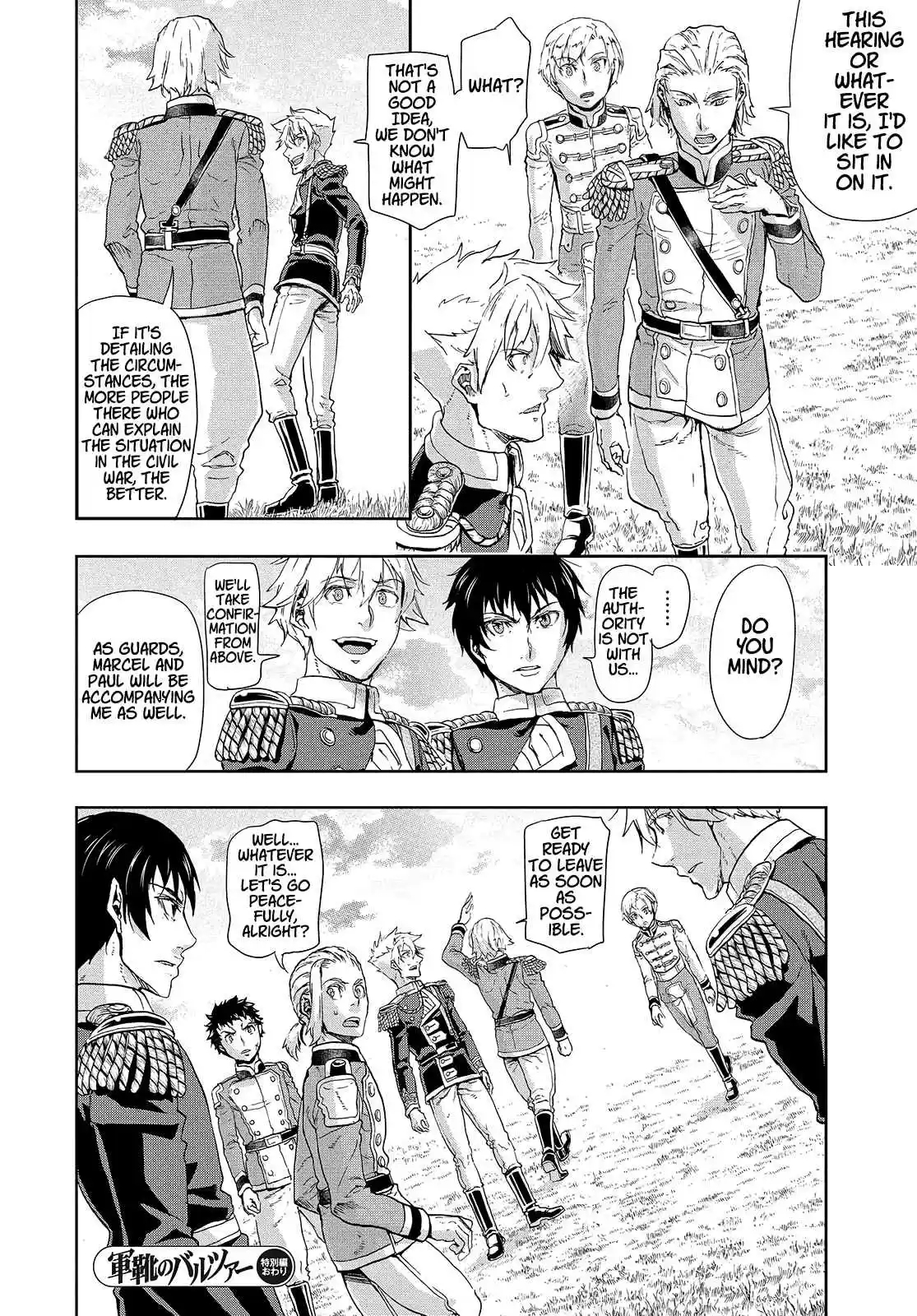 Gunka no Baltzar Vol. 11 Ch. 62.5 The Road to Rebuilding