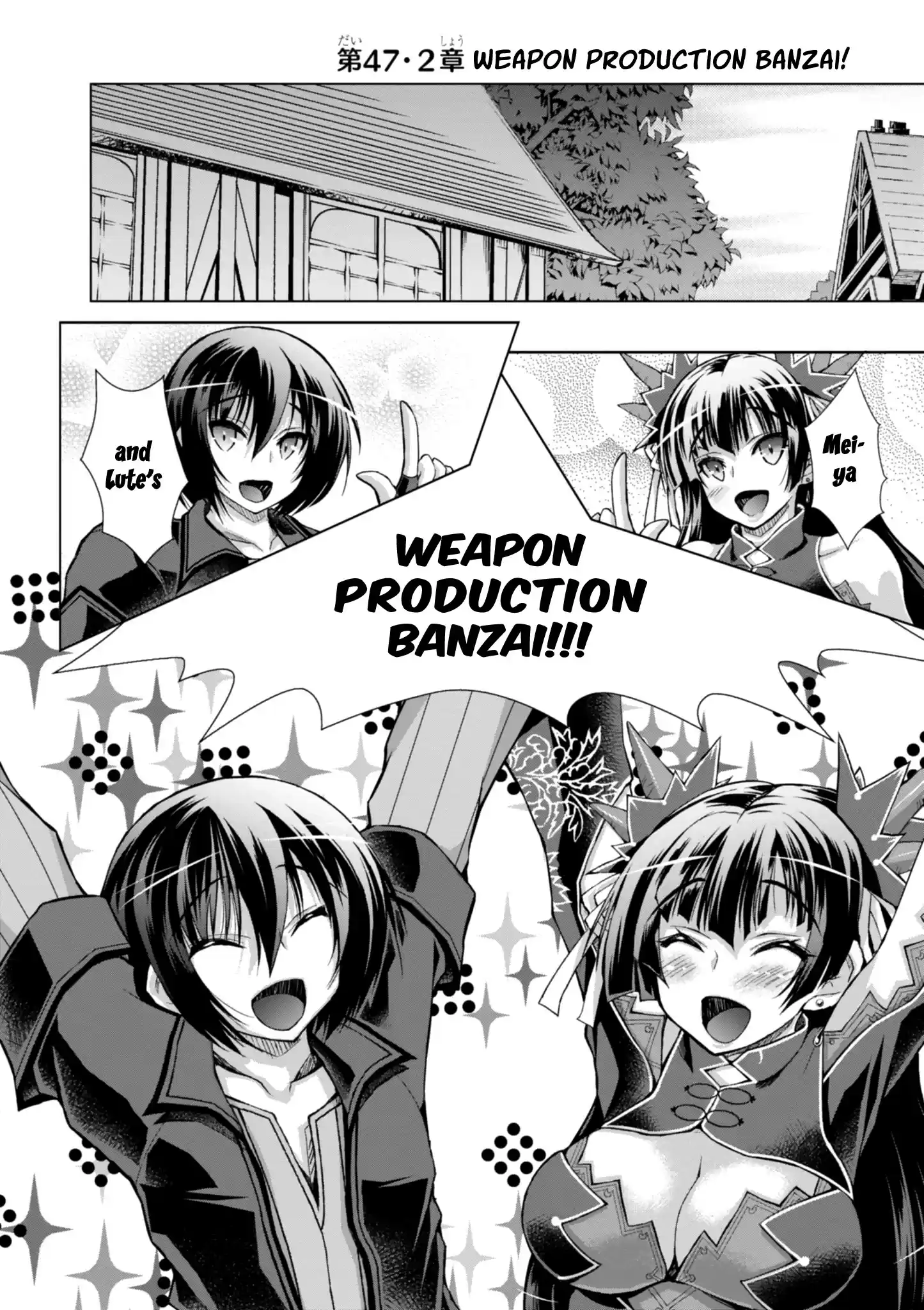 Gunota Ga Mahou Sekai Ni Tensei Shitara, Gendai Heiki De Guntai Harem O Tsukucchaimashita!? Chapter 47.2: Weapon Production Banzai!