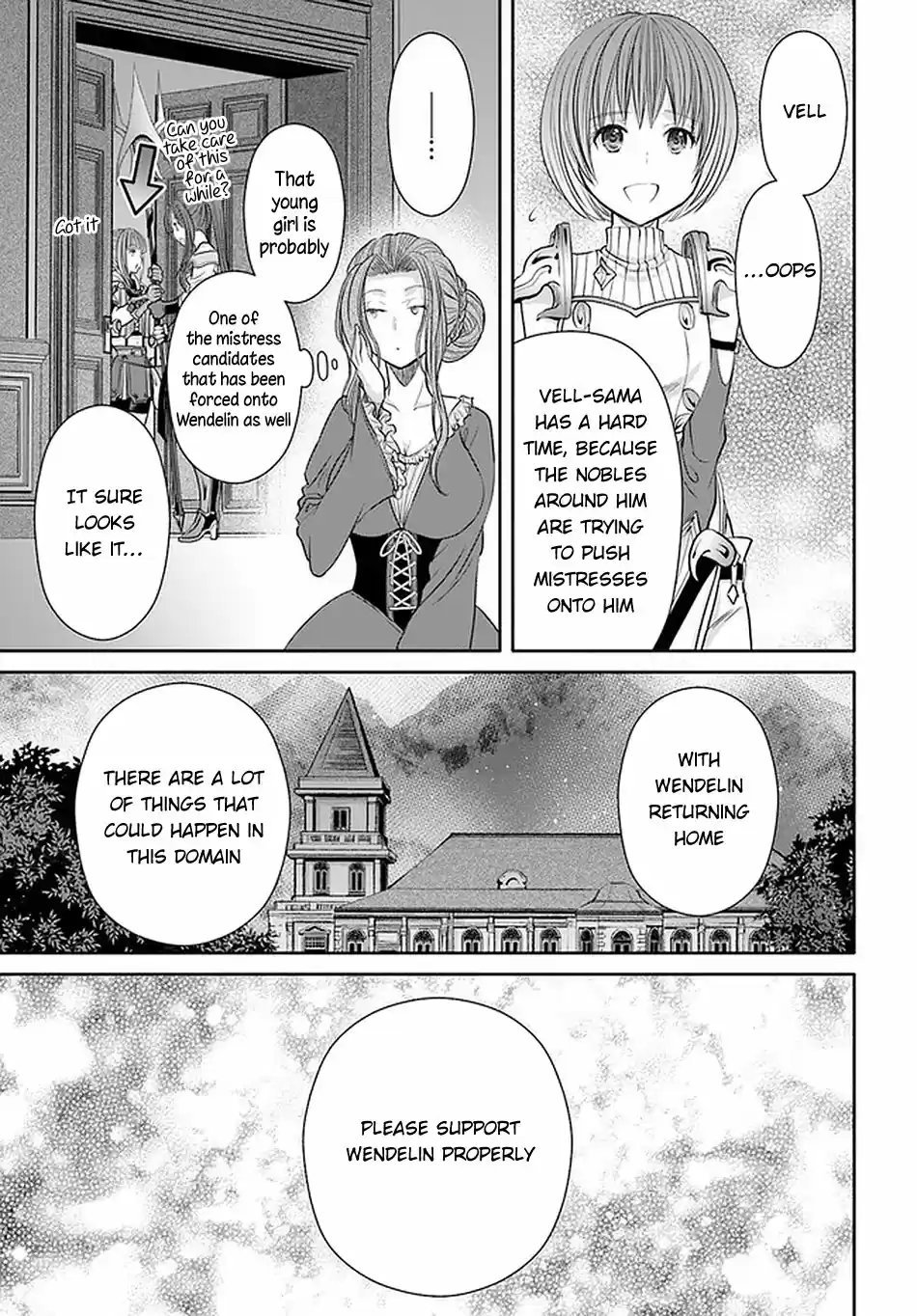 Hachinan tte, Sore wa Nai Deshou! 59 Staying in the Baumeister's Domain