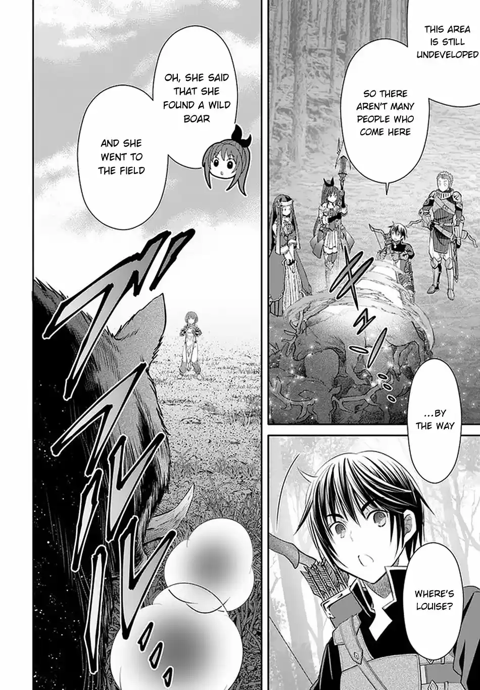 Hachinan tte, Sore wa Nai Deshou! 59 Staying in the Baumeister's Domain