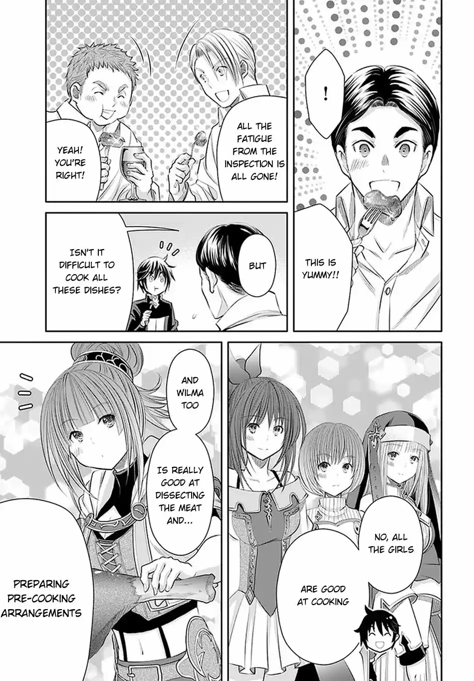 Hachinan tte, Sore wa Nai Deshou! 59 Staying in the Baumeister's Domain