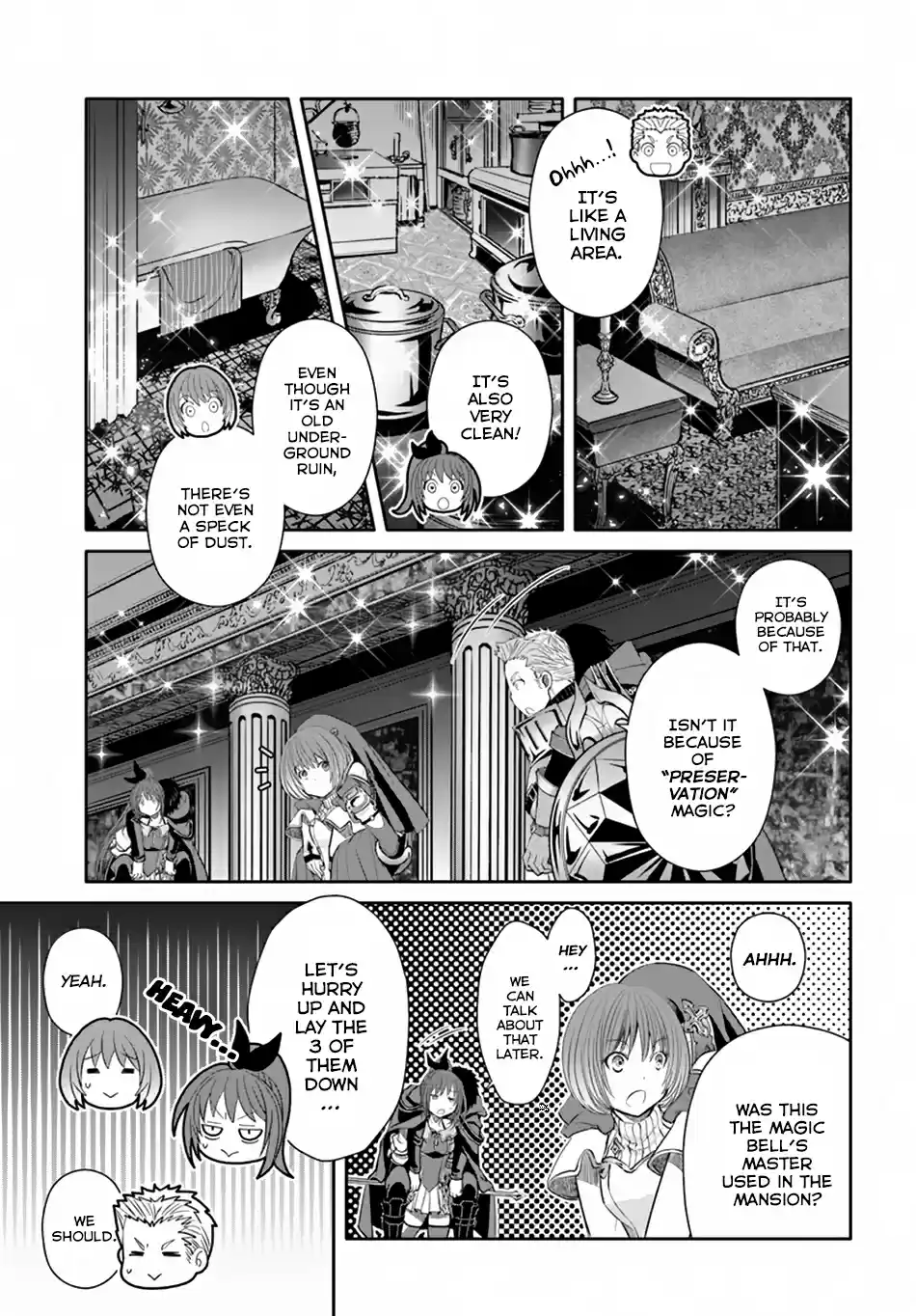 Hachinan tte, Sore wa Nai Deshou! Ch. 35 The Booty Of The Underground Ruins