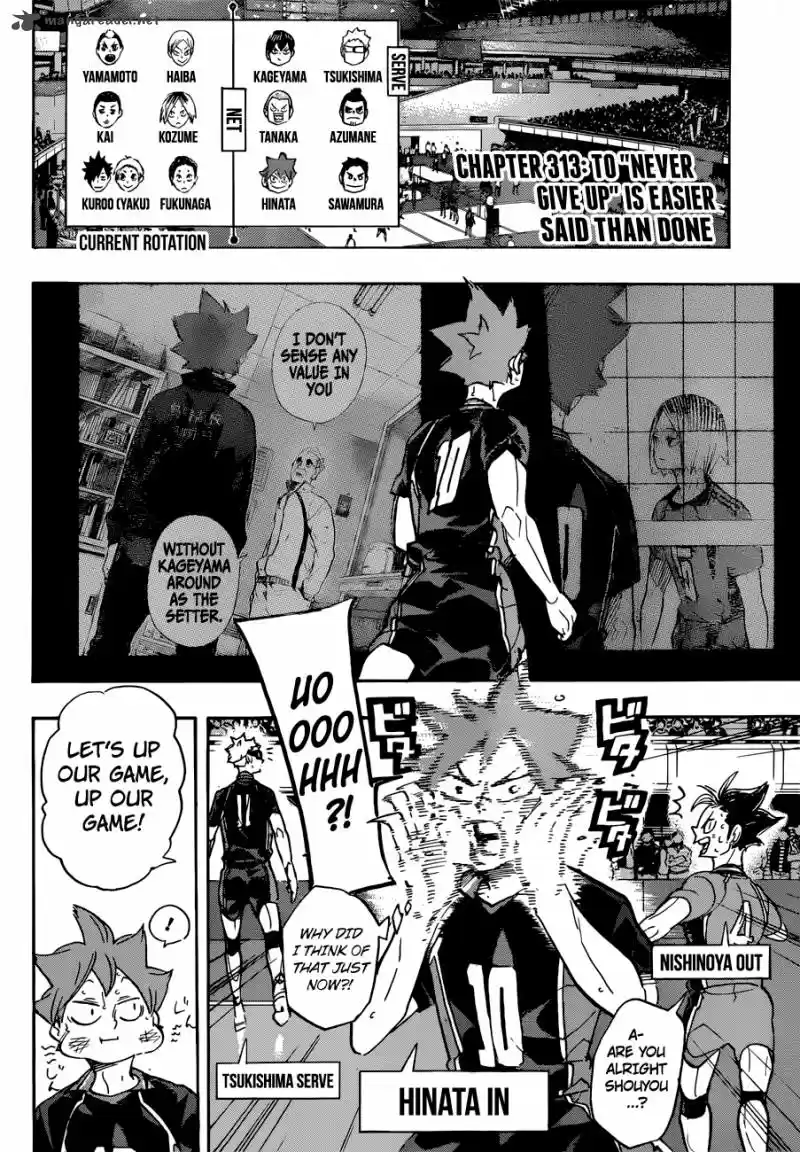 Haikyu!! 313