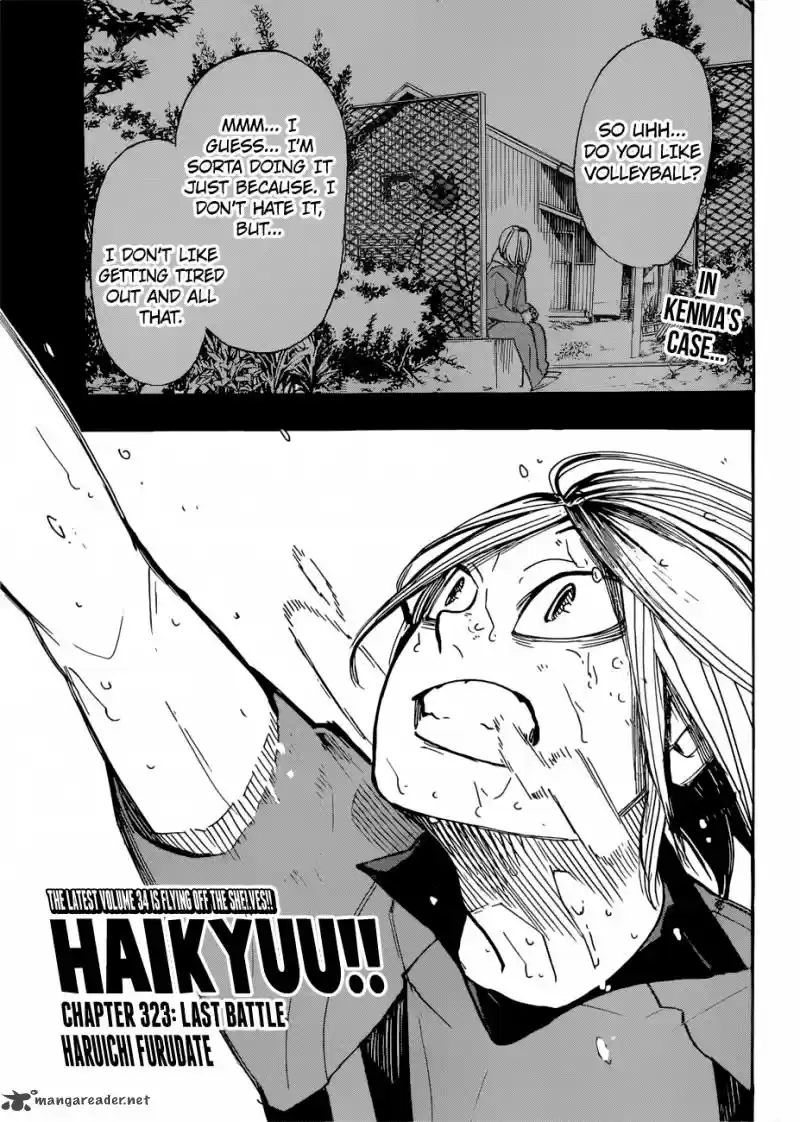 Haikyu!! 323