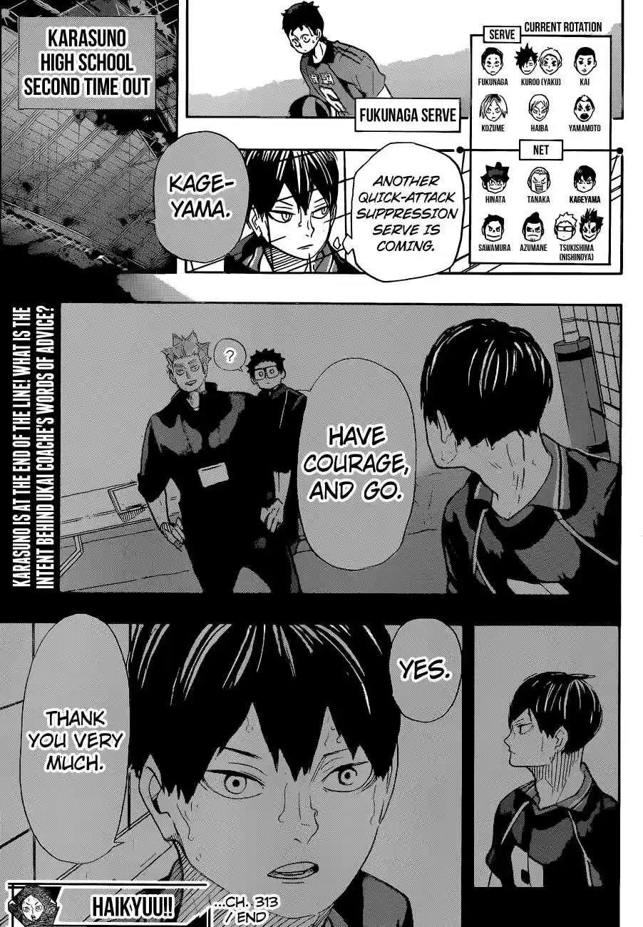 Haikyuu!! 313