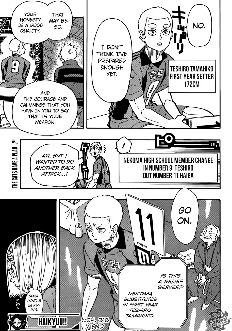 Haikyuu!! 316