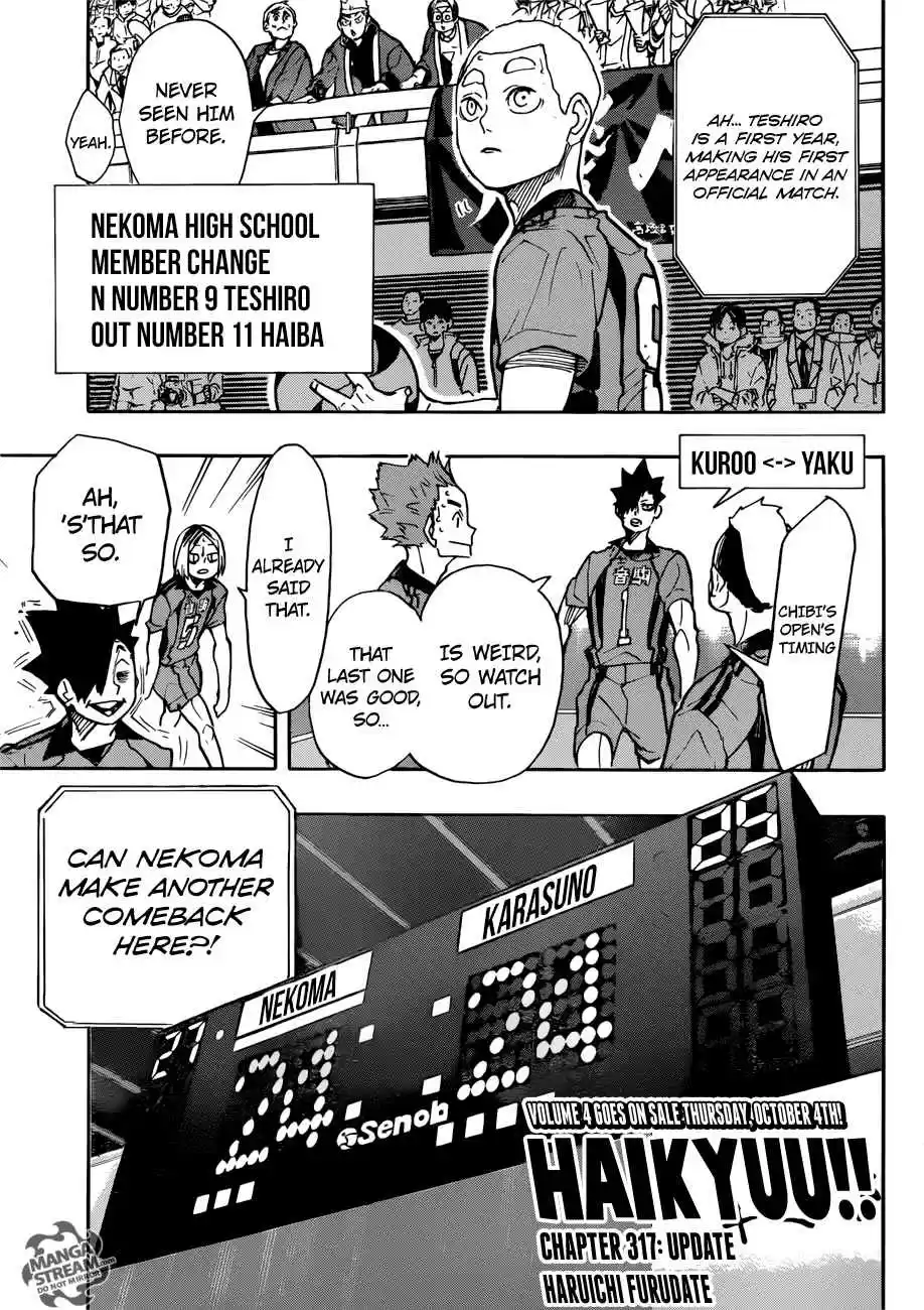 Haikyuu!! 317