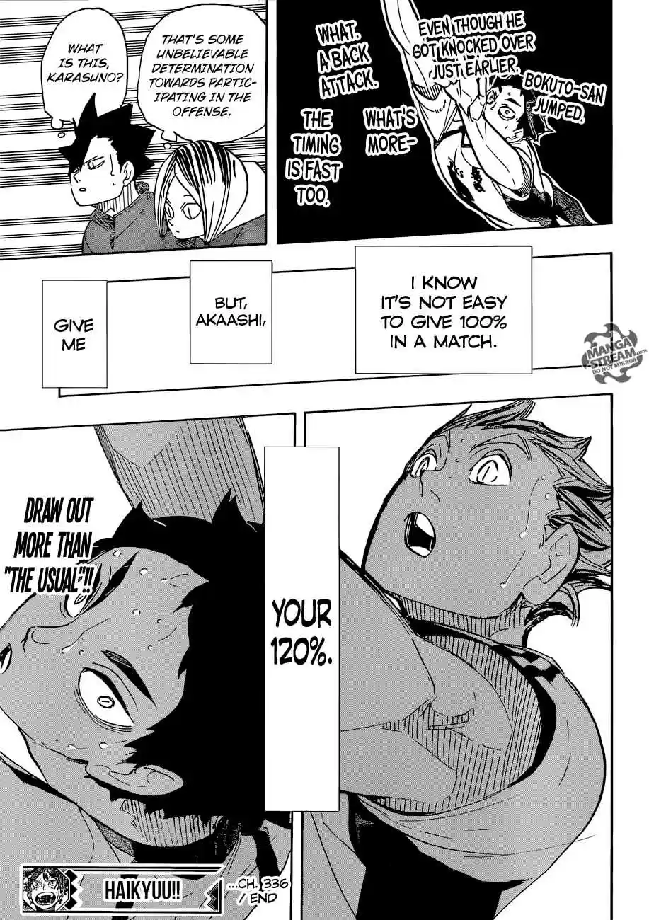 Haikyuu!! 336