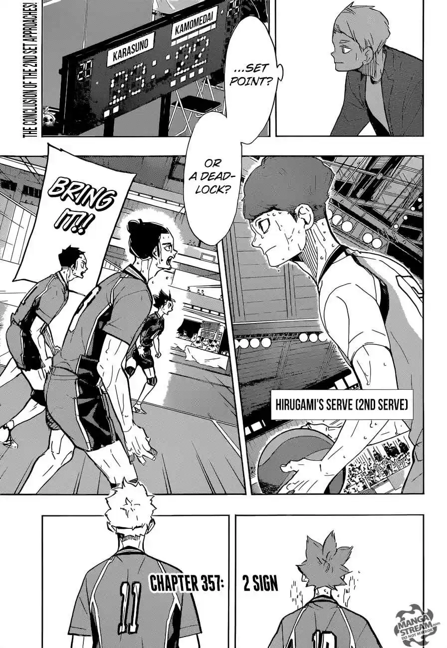 Haikyuu!! 357
