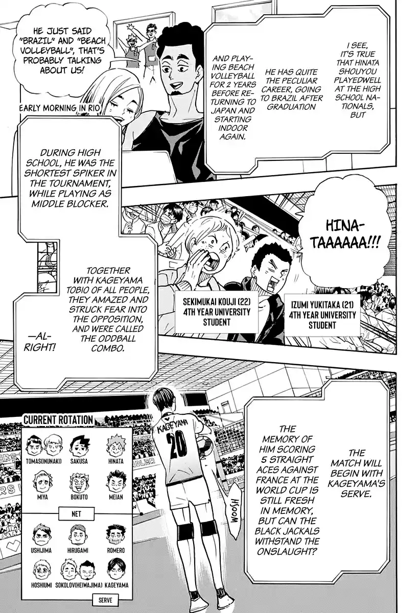 Haikyuu!! Ch. 380 Greetings 2