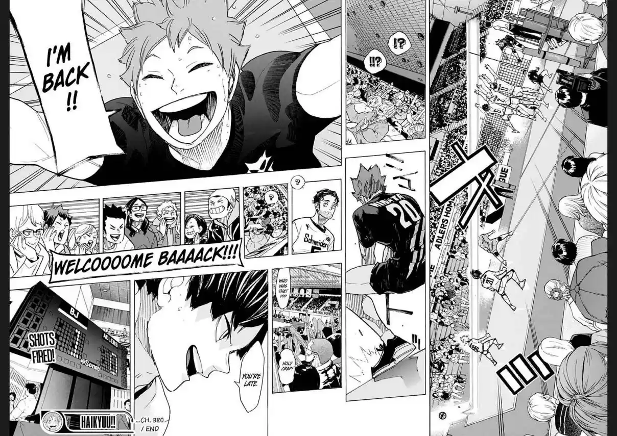 Haikyuu!! Ch. 380 Greetings 2