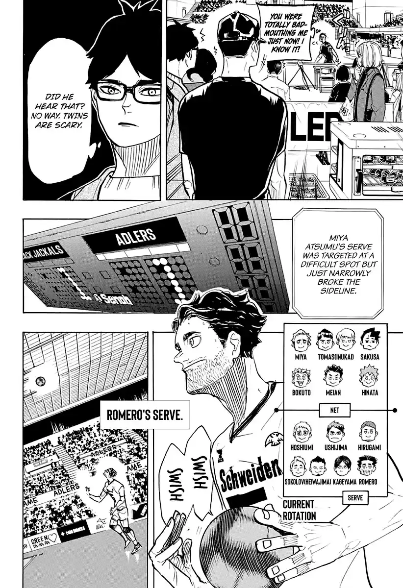 Haikyuu!! Ch. 381 Bitter Rivals Stuck Together