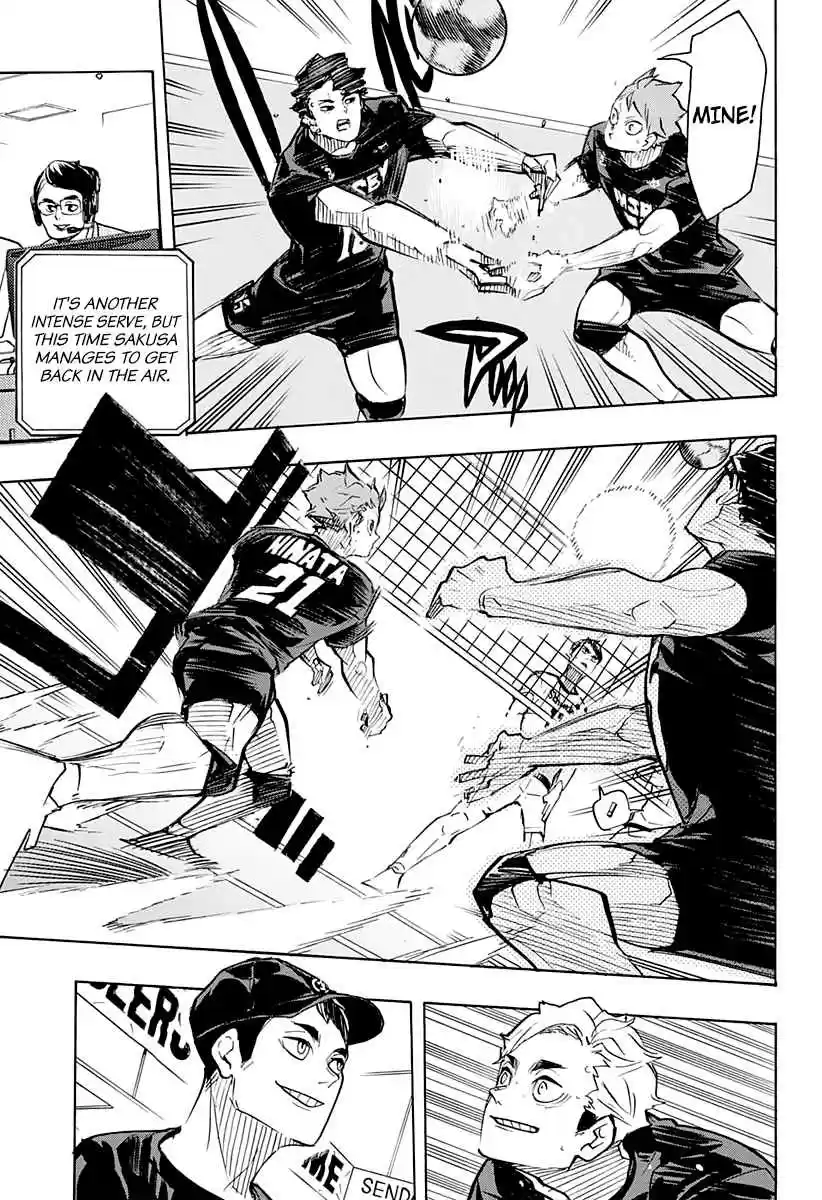 Haikyuu!! Ch. 381 Bitter Rivals Stuck Together