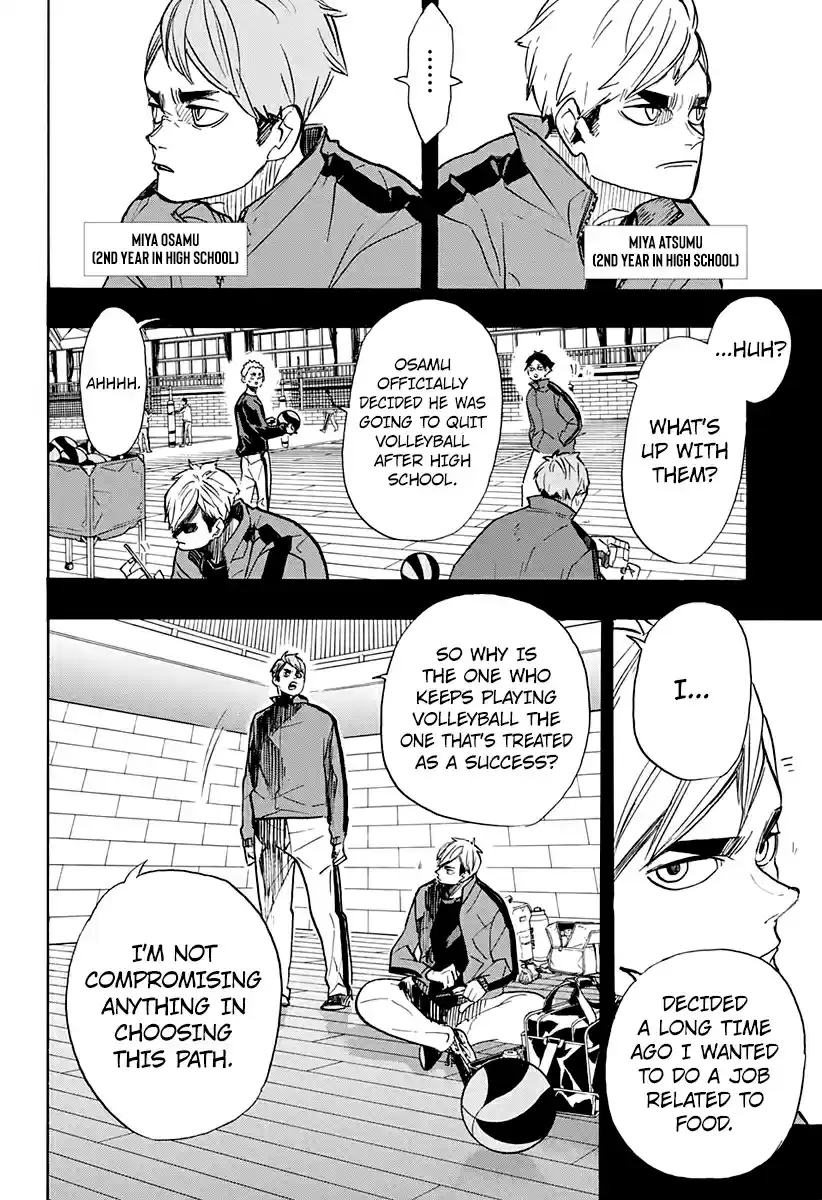 Haikyuu!! Ch. 381 Bitter Rivals Stuck Together
