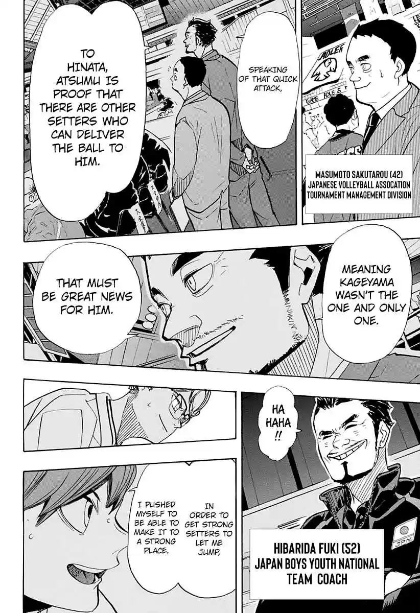 Haikyuu!! Ch. 381 Bitter Rivals Stuck Together