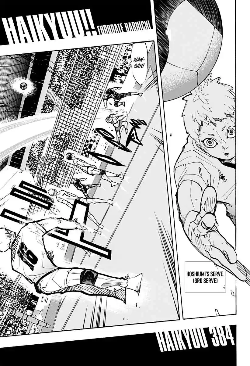 Haikyuu!! Ch. 384 The Strongest Decoy