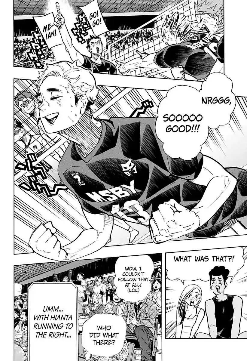 Haikyuu!! Ch. 385 Hyped but frustrated
