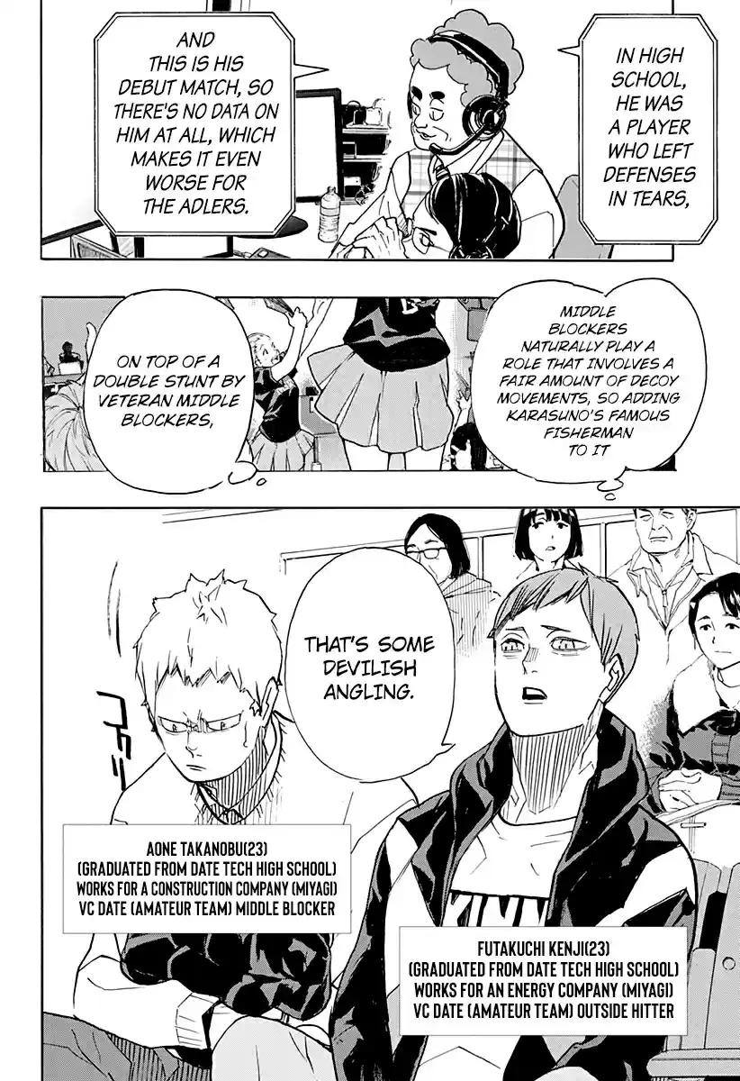 Haikyuu!! Ch. 385 Hyped but frustrated