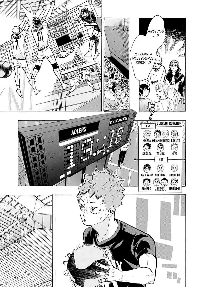 Haikyuu!! Ch. 385 Hyped but frustrated