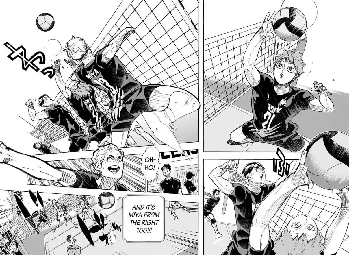 Haikyuu!! Ch. 385 Hyped but frustrated