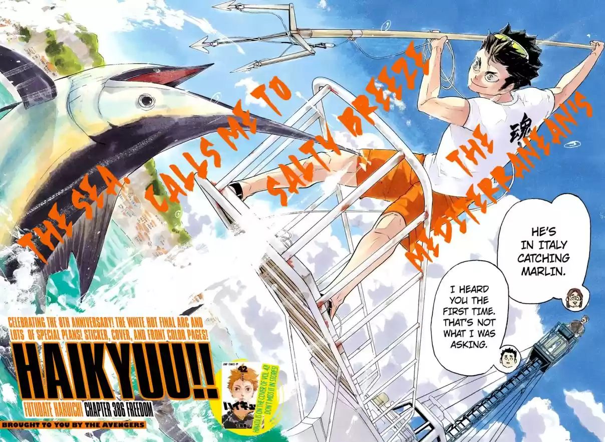 Haikyuu!! Ch. 386 Freedom