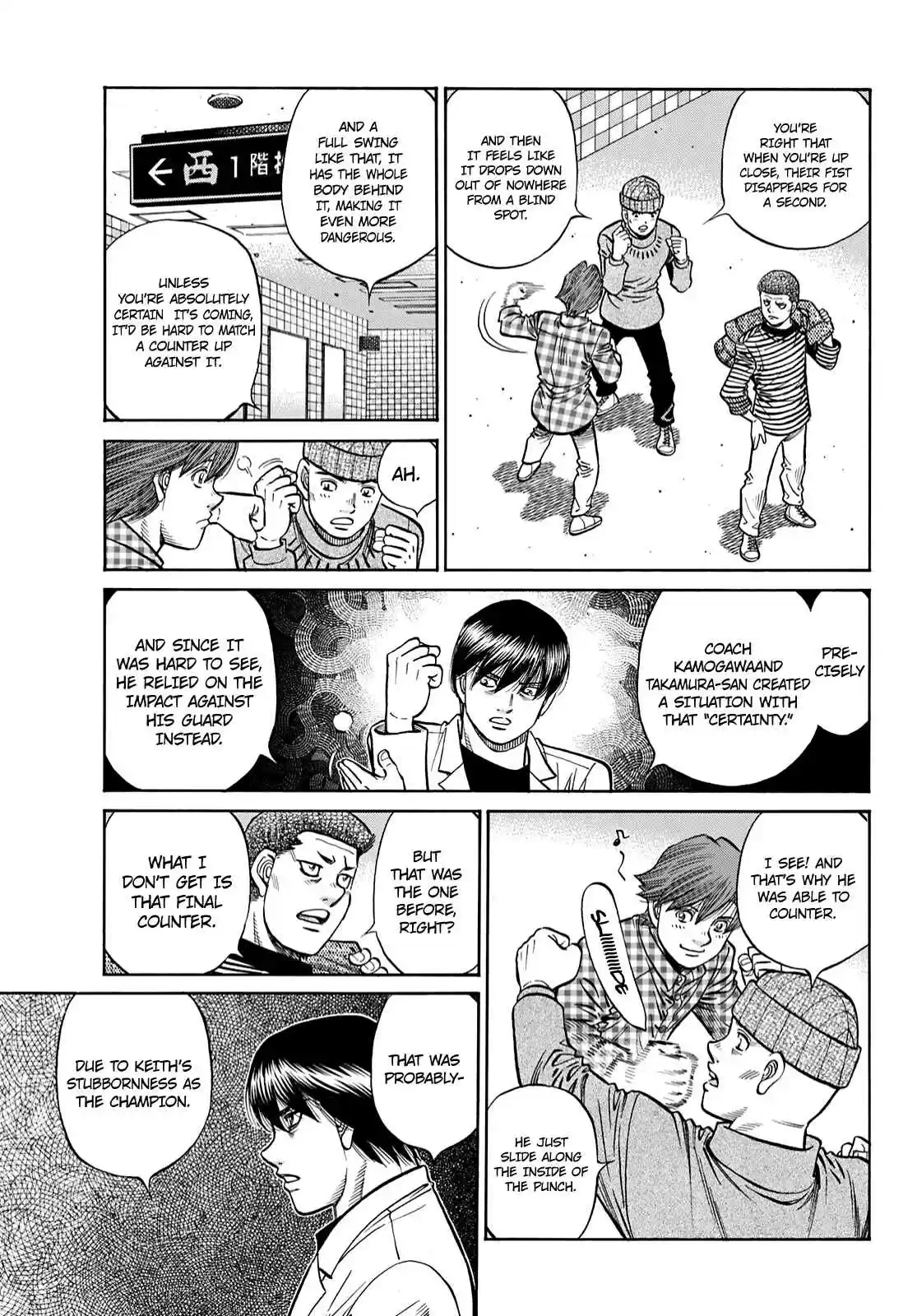 Hajime no Ippo 1348 The Secret Behind the Left Swing