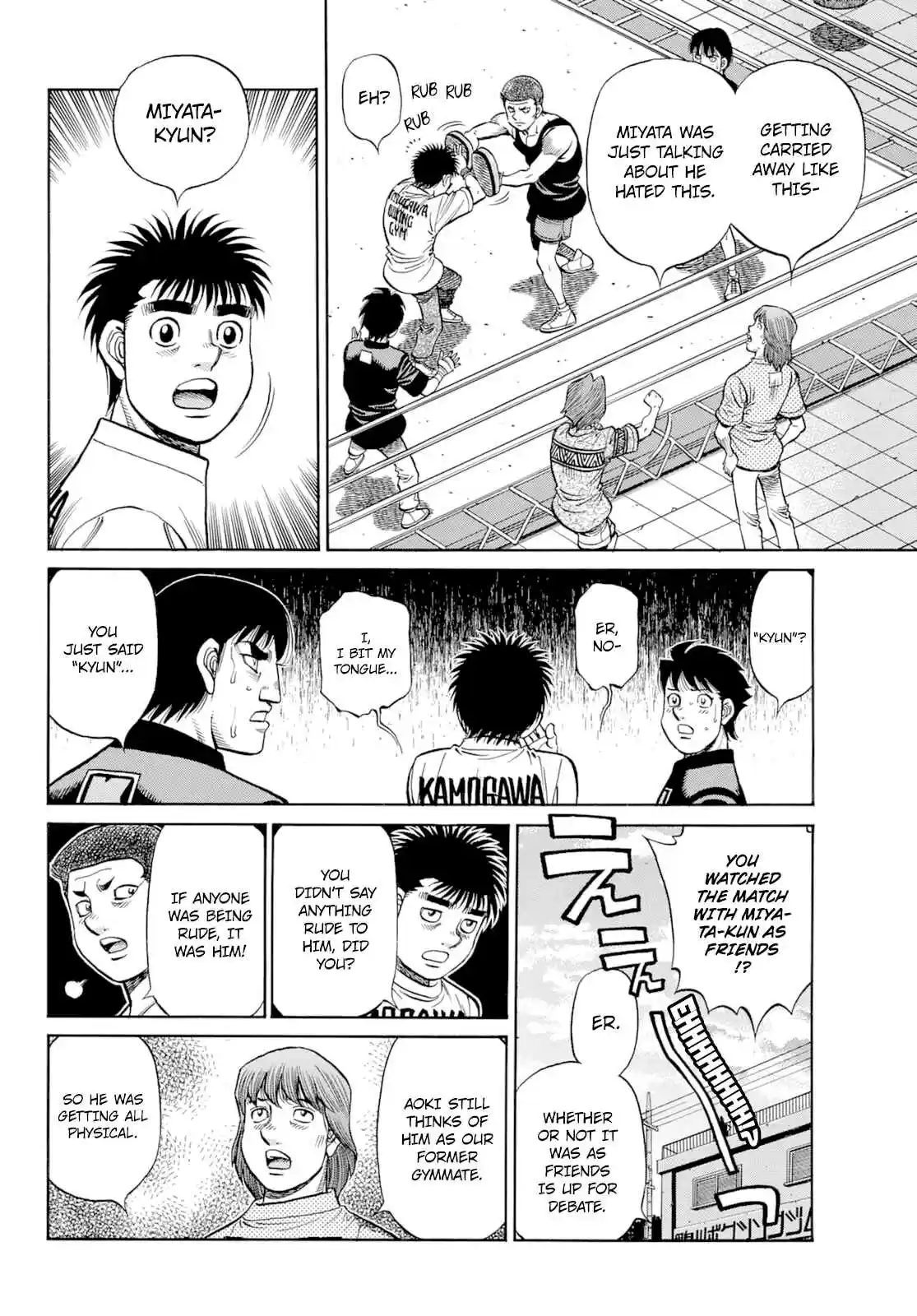 Hajime no Ippo 1350 Keith's Back